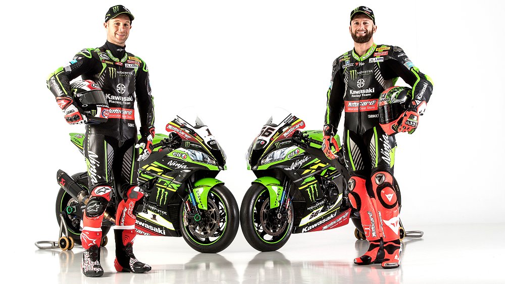 Kawasaki Racing Team Jonathan Rea and Tom Sykes