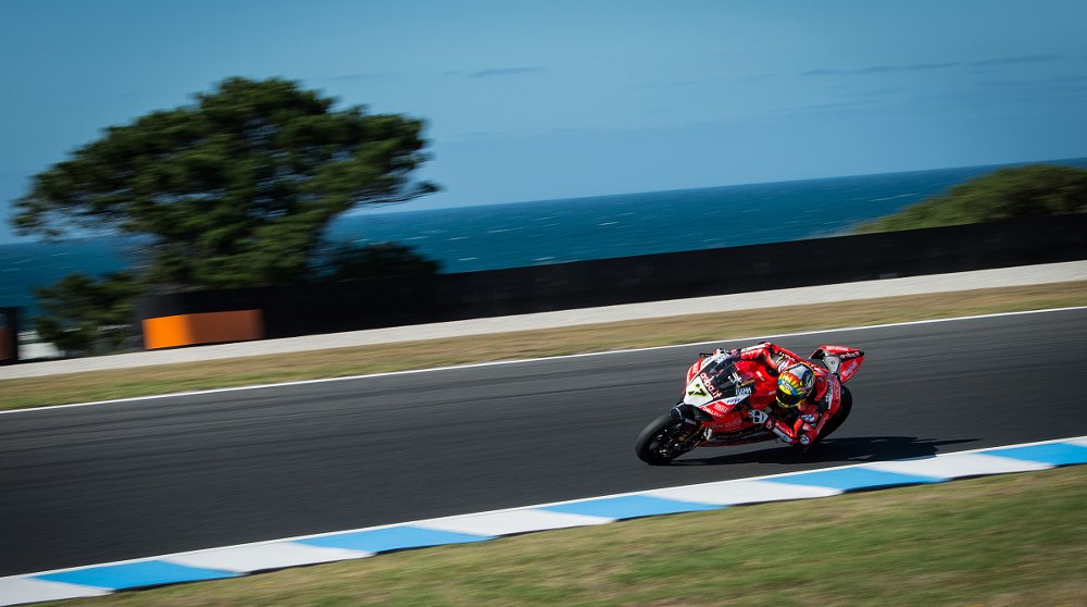Marco Melandri at Phillip Island
