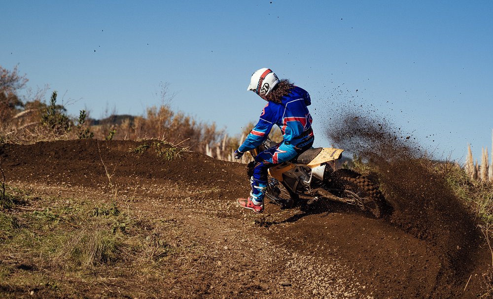 Blake Wharton on an Alta MX