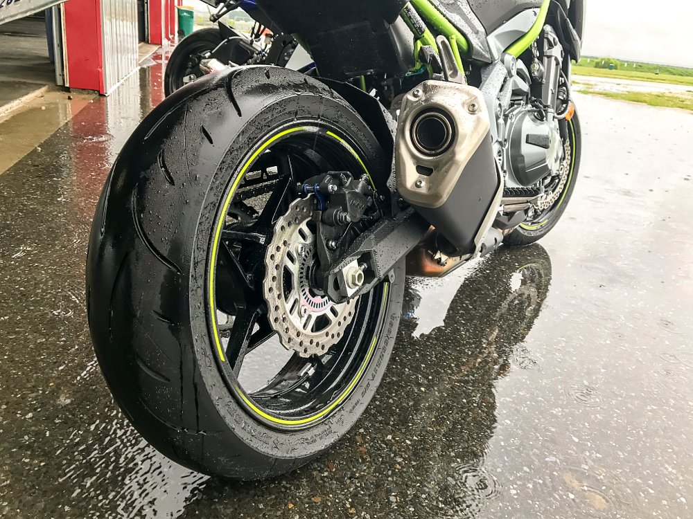 wet day at the track