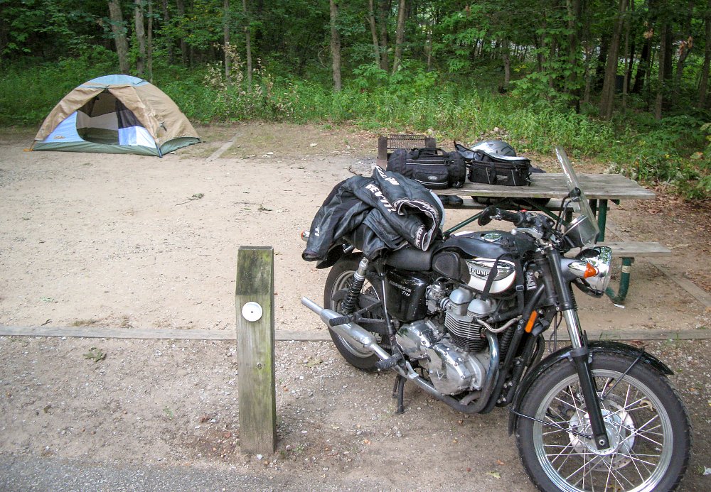 How to Motorcycle Camp