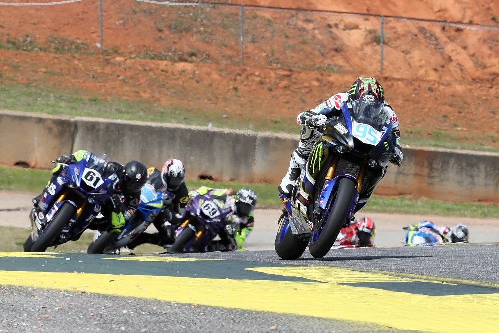 J.D. Beach leads Supersport