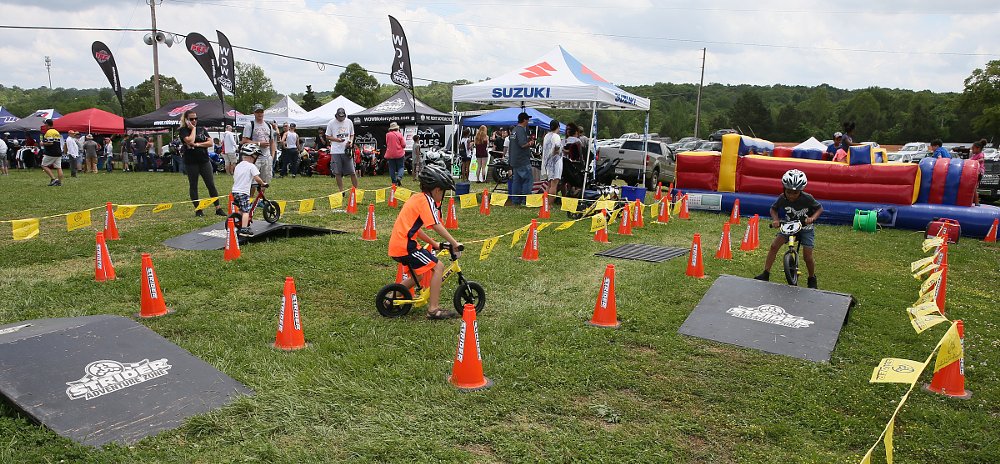 kids zone at MotoAmerica