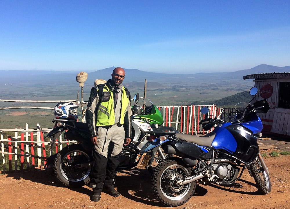 Andrew at Rift Valley