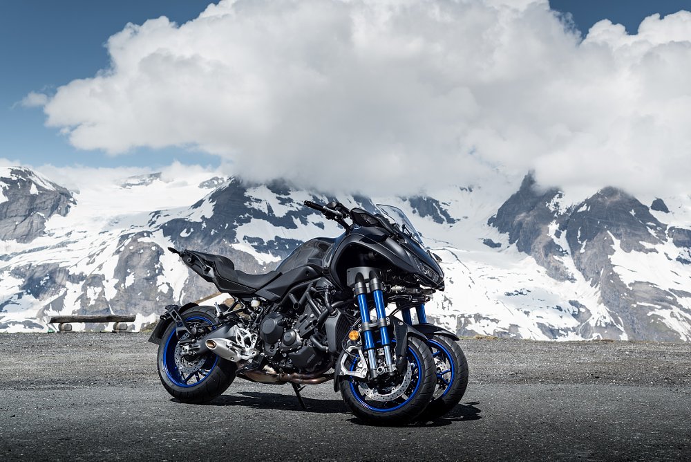 Yamaha NIKEN in the Austrian Alps