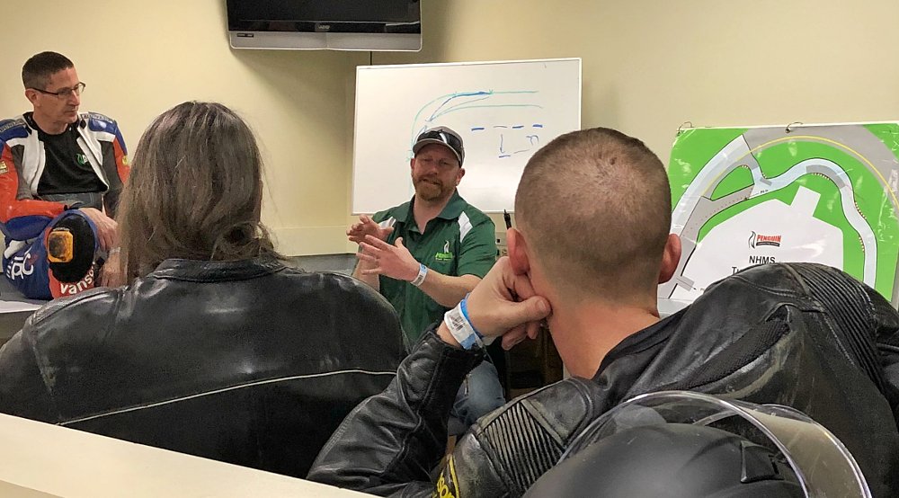 Penguin instructor Scott Greenwood