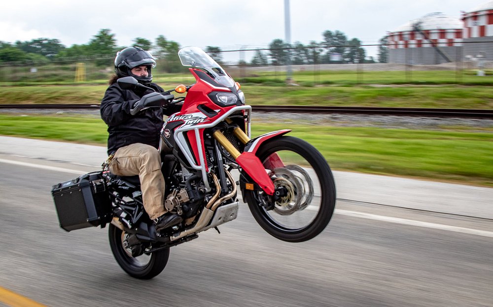 motorcycle commuting