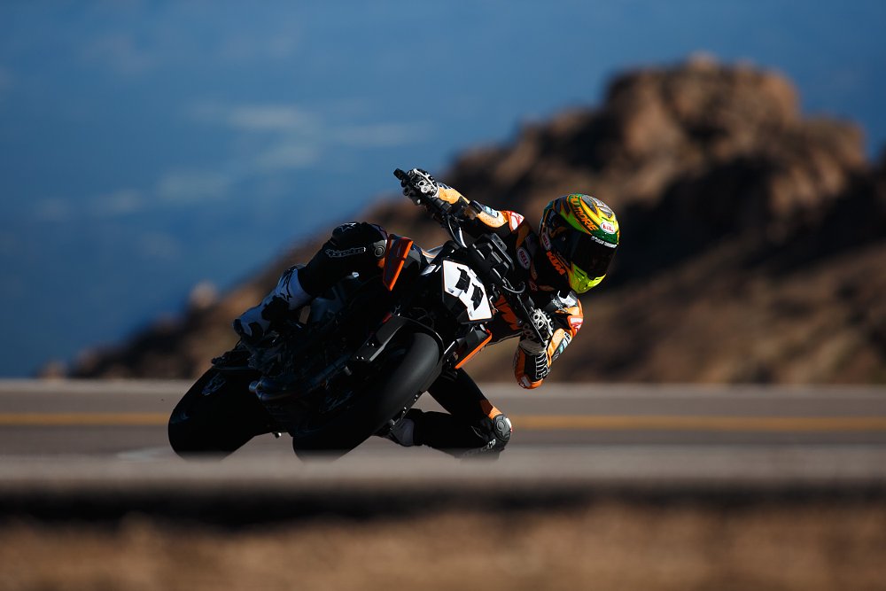 Chris Fillmore and a KTM 790 Duke
