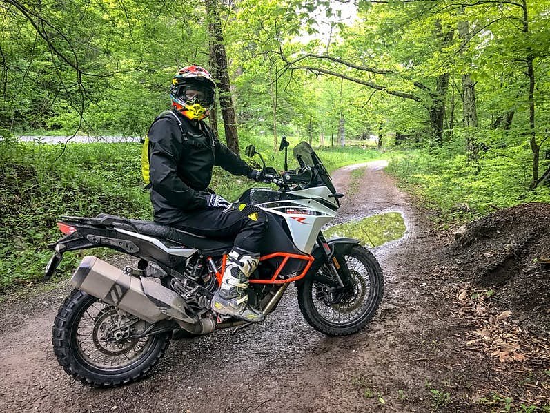 Rob at the KTM Rally East