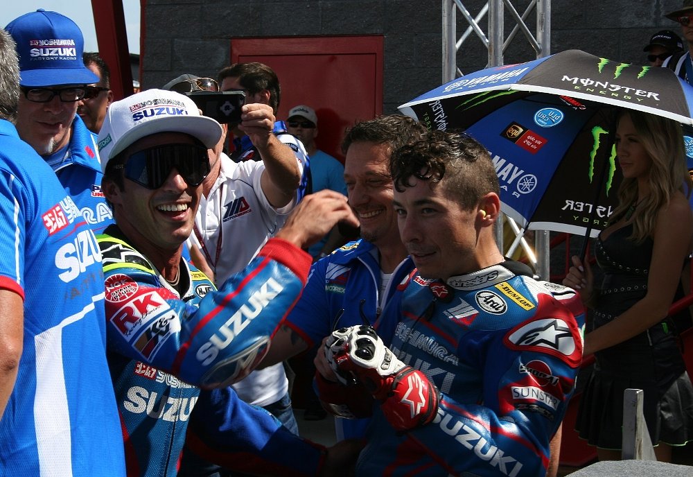 Hayden and Elias celebrate