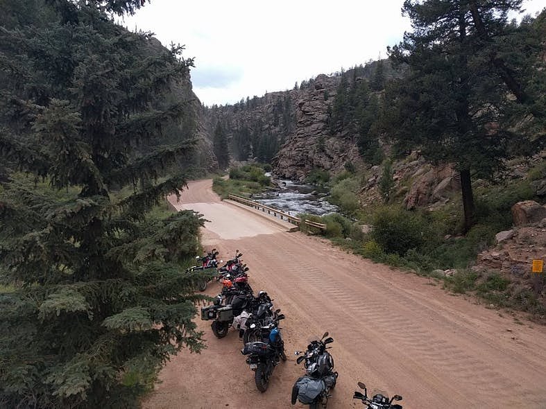 Motorcycle Relief Project ride