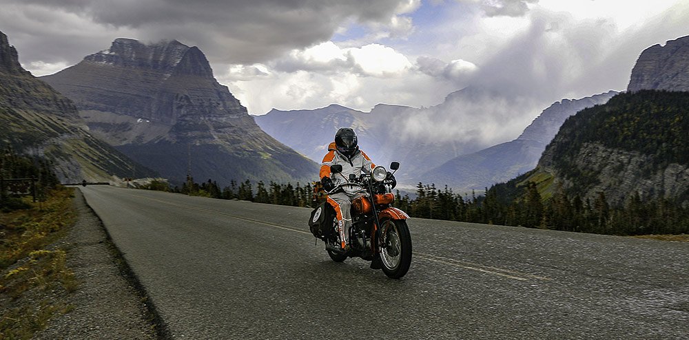 Motorcycle Cannonballer