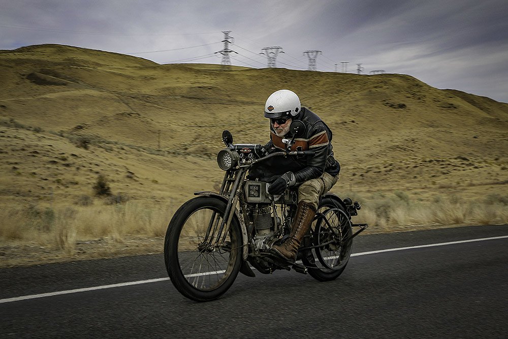 Motorcycle Cannonballer