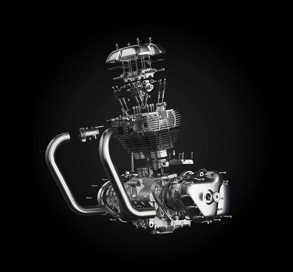 Royal Enfield 650 engine