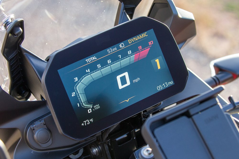 BMW F 850 GS TFT Dash