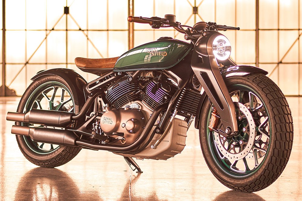 Royal Enfield KX bobber concept
