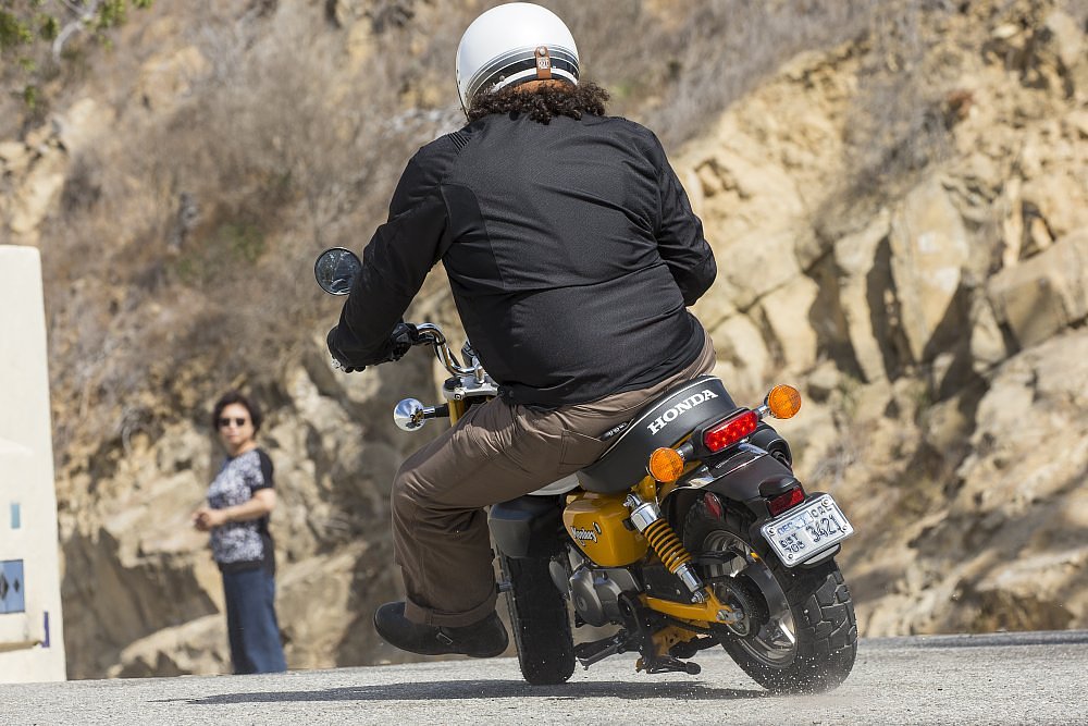 Lemmy ona Honda Monkey