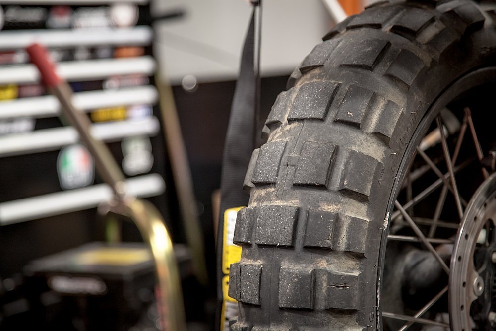 Inflate tires for winter