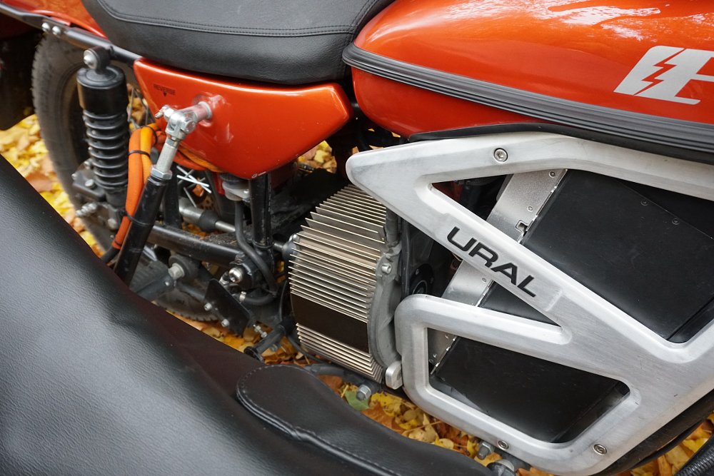 Zero motor in Ural EV prototype