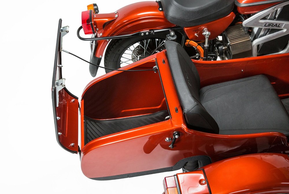 Ural EV prototype trunk