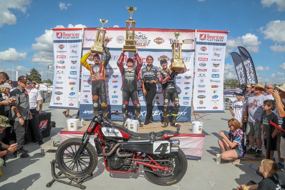 Springfield Mile podium