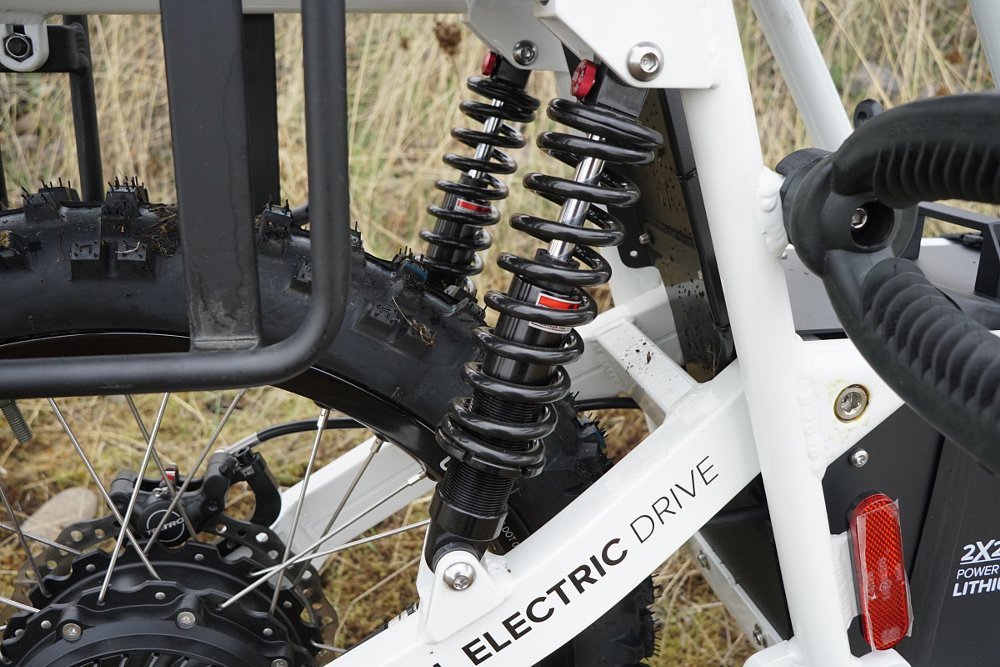 Ubco rear suspension