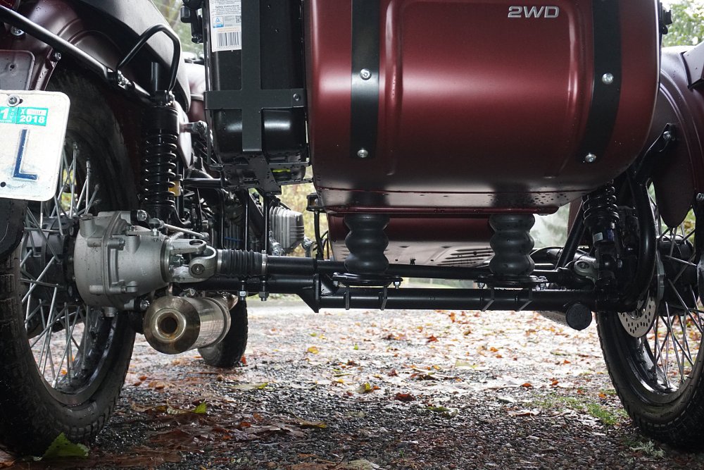 Ural Gear Up undercarriage