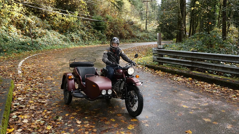 riding the Ural Gear Up