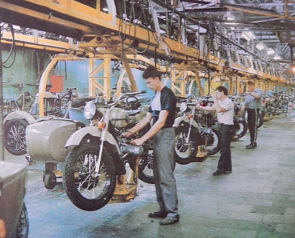 Ural assembly line, 1980s