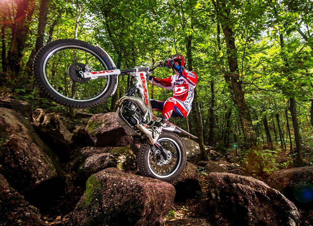 Trials bike