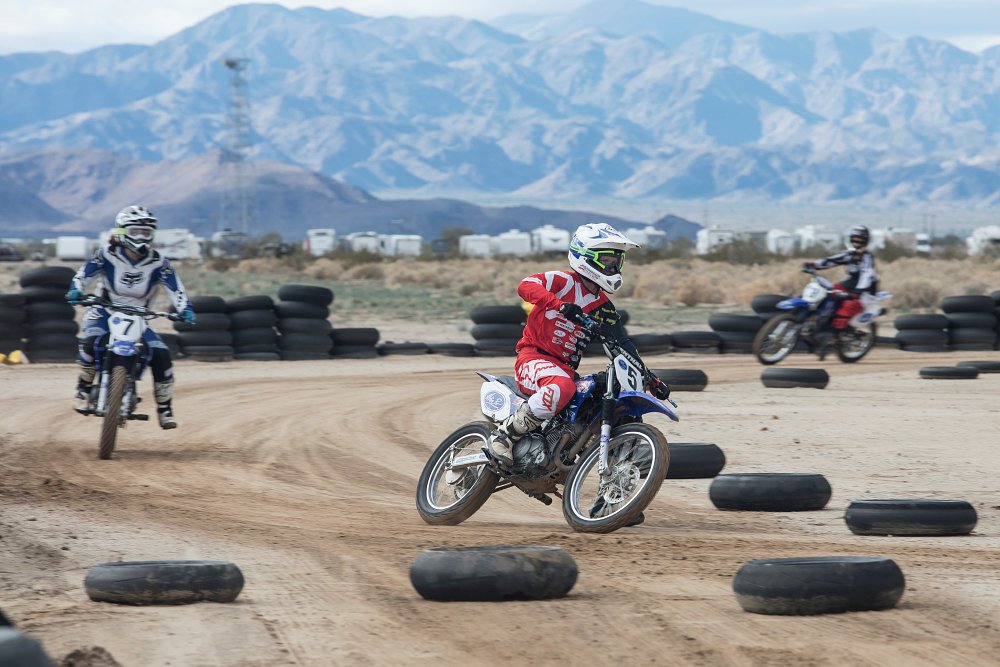 flat-track riding