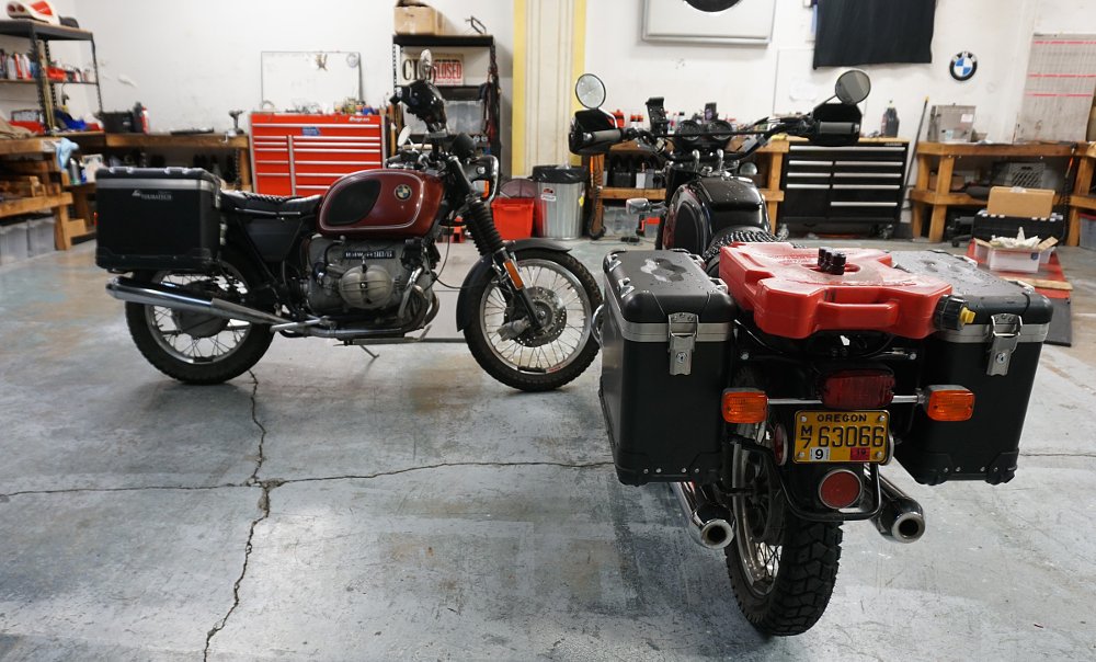BMW airheads rebuilt for adventure