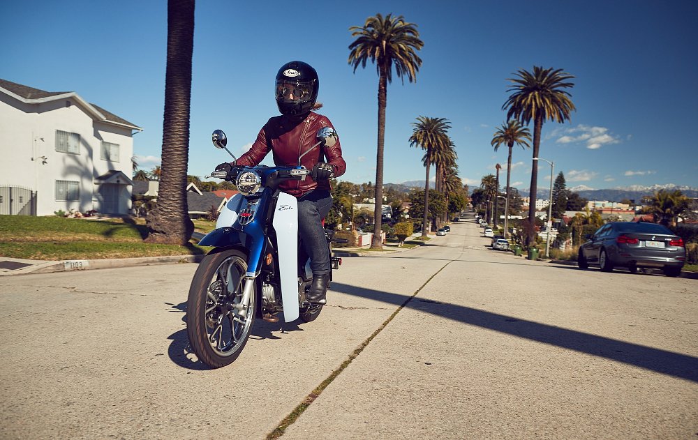 riding the 2019 Honda Super Cub