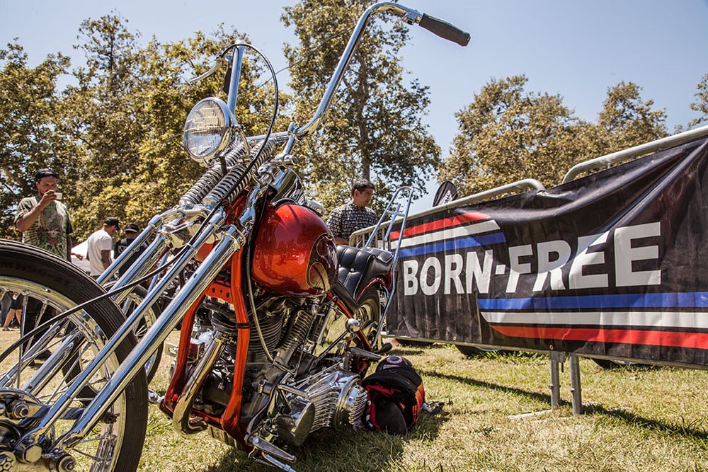 Born-Free motorcycle show