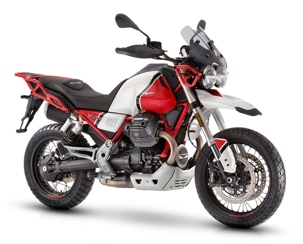 Moto Guzzi V85 TT Rosso Kalahari