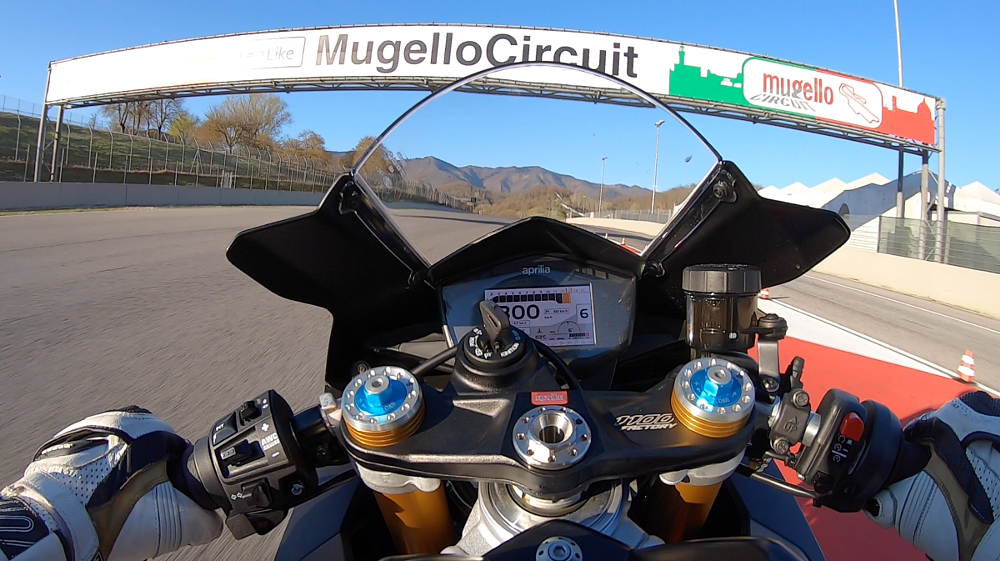 Aprilia RSV4 Factory at Mugello