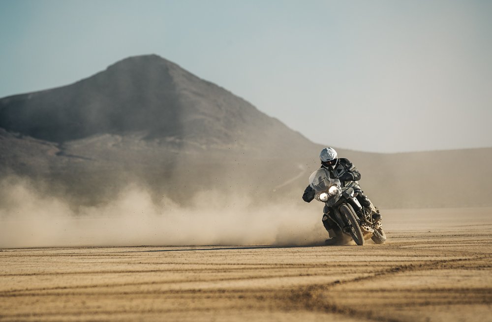 off-road on the Michelin Anakee Adventure tires