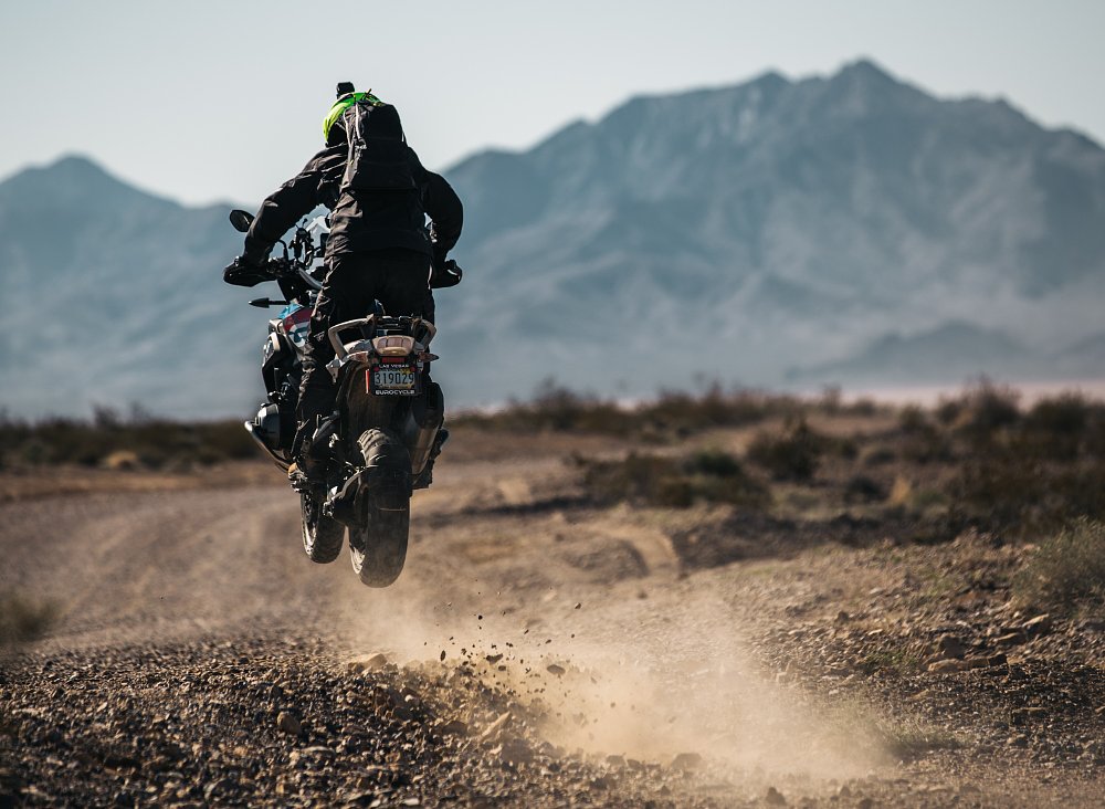 desert riding on the Michelin Anakee Adventure tires