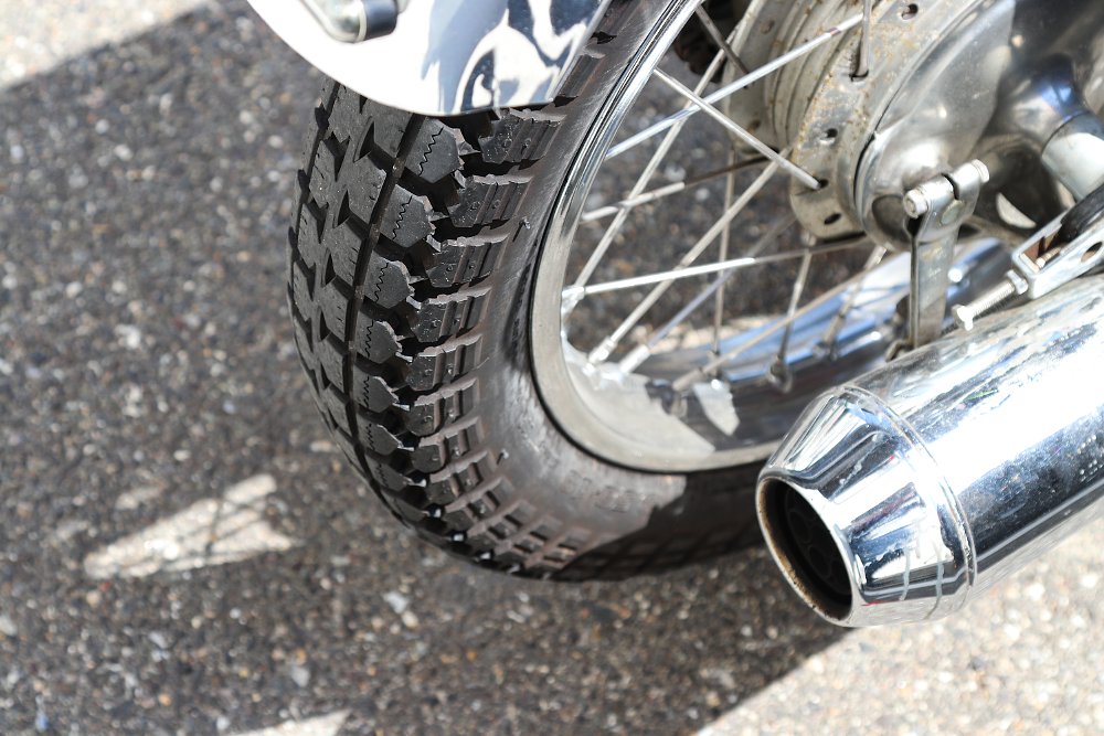 CB350 motorcycle chicken strips