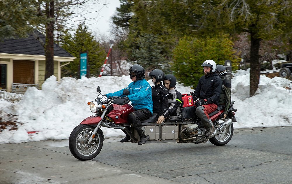 arriving in not so much style