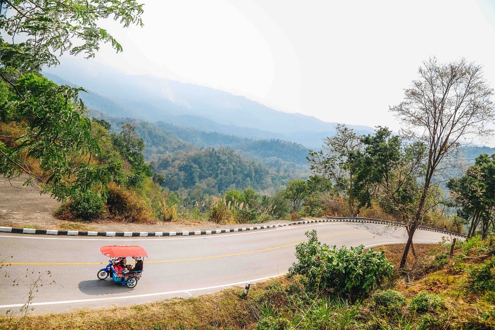 northern Thailand hills