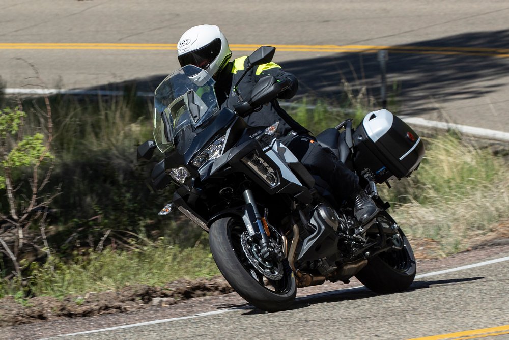 traveling on the Kawasaki Versys 1000 SE LT+