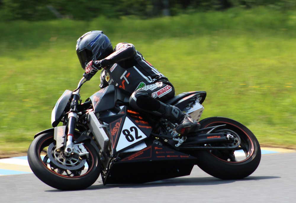 Jeremy Higgins riding Rev 2 at NYST