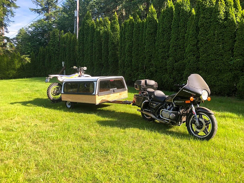 Honda Gold Wing camper