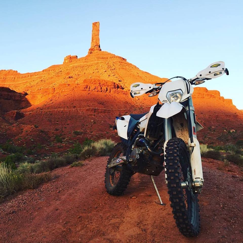 riding in Moab