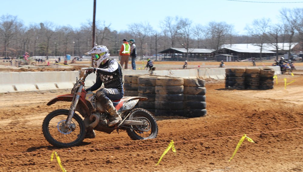 racing in the dirt