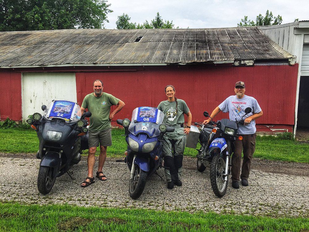 Iron Butt Rally riders