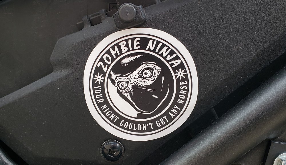 Zombie Ninja sticker