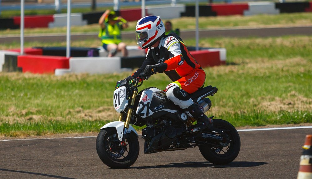 AJ on the Grom