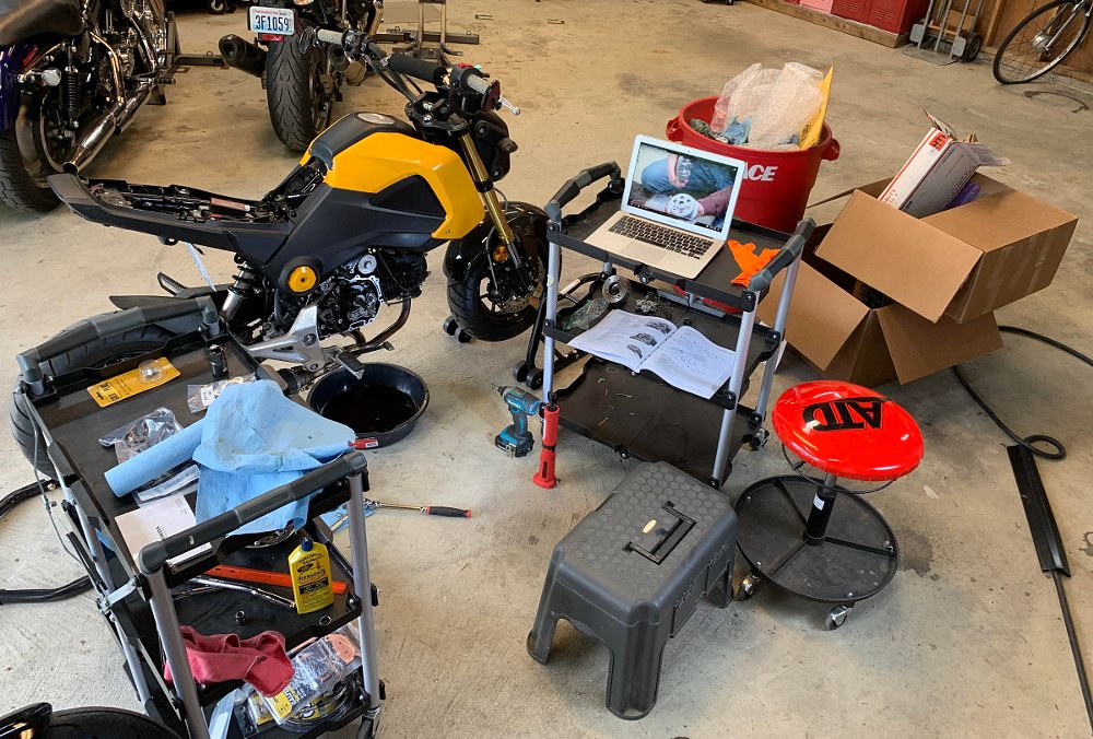 prepping the Grom